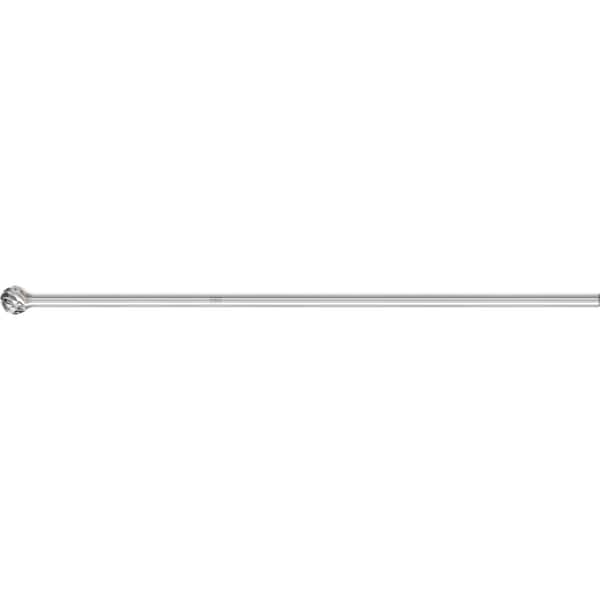 Pferd Carbide Bur - Ball, STEEL cut - 1/2" x 7/16" x 1/4" Shank - SD-5 L6 25651 - main